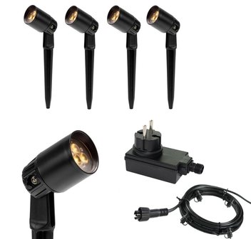 4x Neso Spot - Complete set - Garden Lights