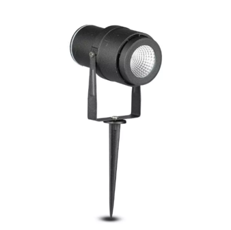 Tuinlamp - Warm wit - 12 Watt - Zwarte behuizing - V-Tac 857