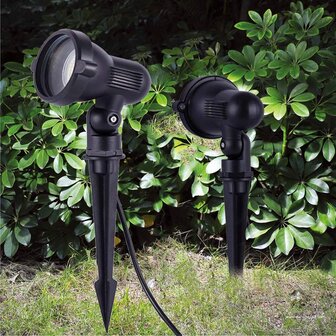 LED Tuin Spot 10W Warm Wit - dimbaar