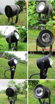 LED Tuin Spot 10W Koud Wit - dimbaar