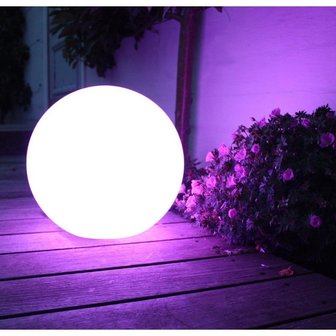 LED tuinbol 30cm - Solar - Multi Color