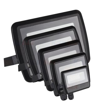 20W LED schijnwerper - 1600 Lumen - ingebouwde aansluitdoos - Daglicht