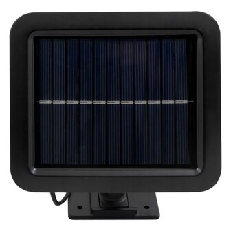 4W LED schijnwerper - Met zonnepaneel - 250 Lumen - Met PIR sensor