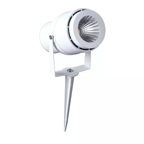 Tuinlamp - Neutraal wit - 12 Watt - Witte behuizing - V-Tac 857