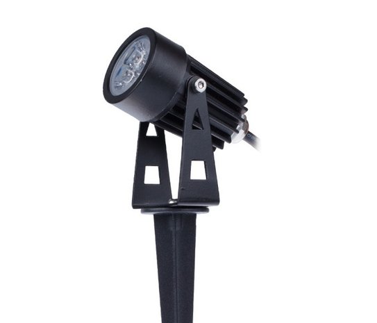 LED buiten spot rood - 3W - 12V